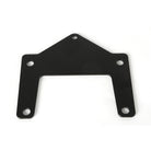 Back U-Bracket, Black, Top Angle